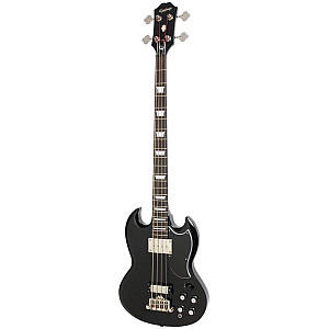 Epiphone EB 3 Bass SG with 2 Pickup Electric Bass Guitar, Ebony 